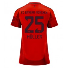 Bayern Munich Thomas Muller #25 Hjemmedrakt Kvinner 2024-25 Kortermet